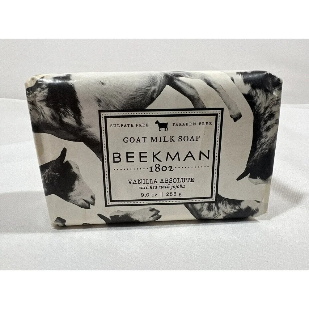 Beekman 1802 Goat Milk Soap Heirloom Apple Natural Skincare Clean Beauty
